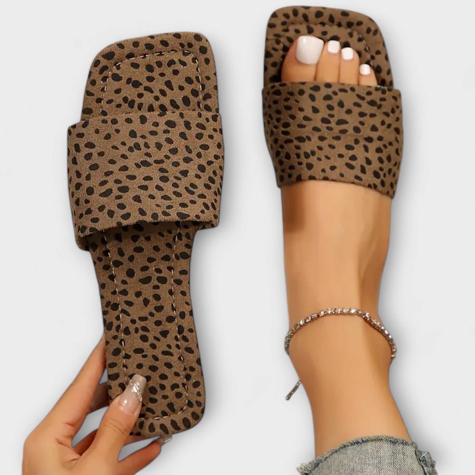 Tuva - Leopard-tøflene