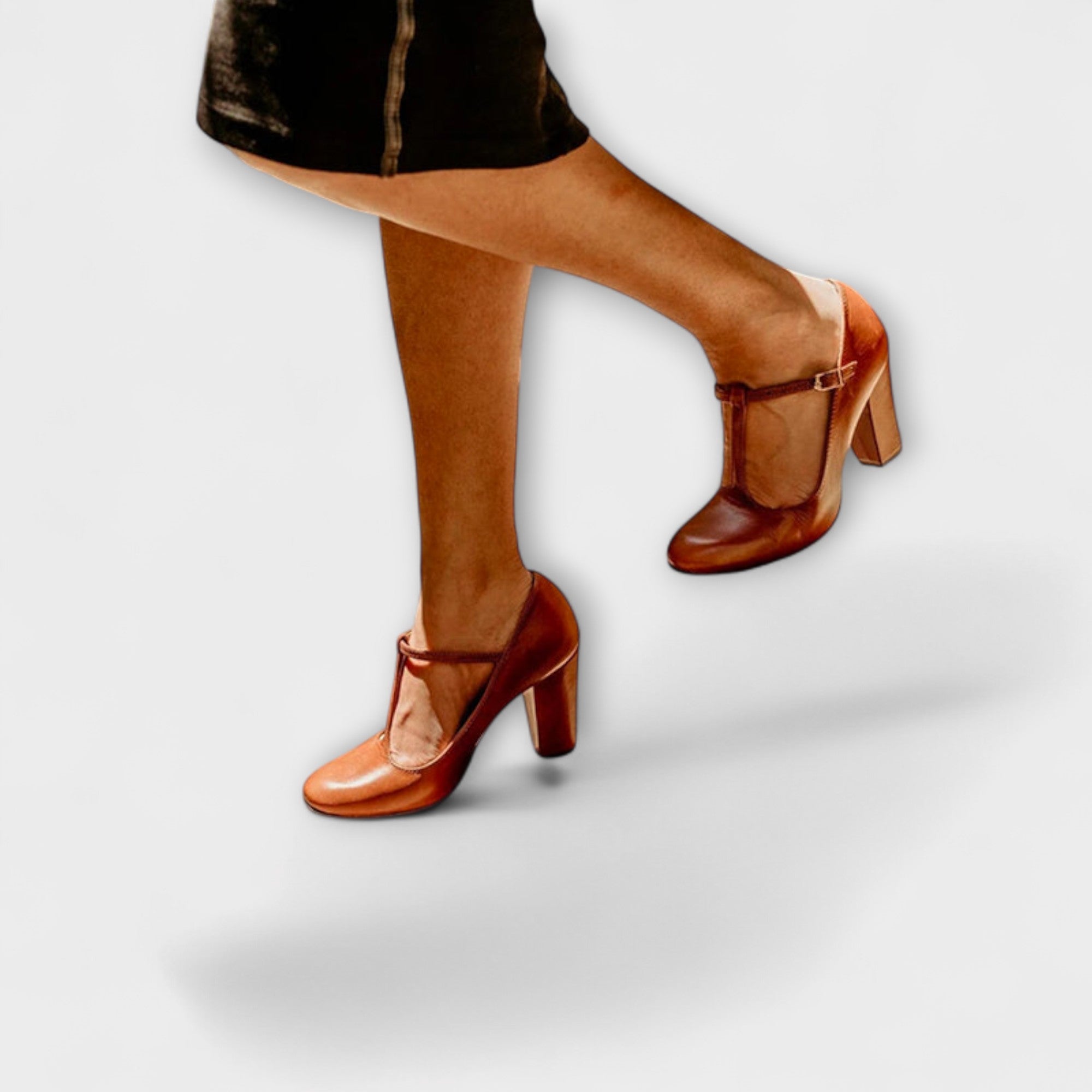 Victoria - Brune Snøring Pumps