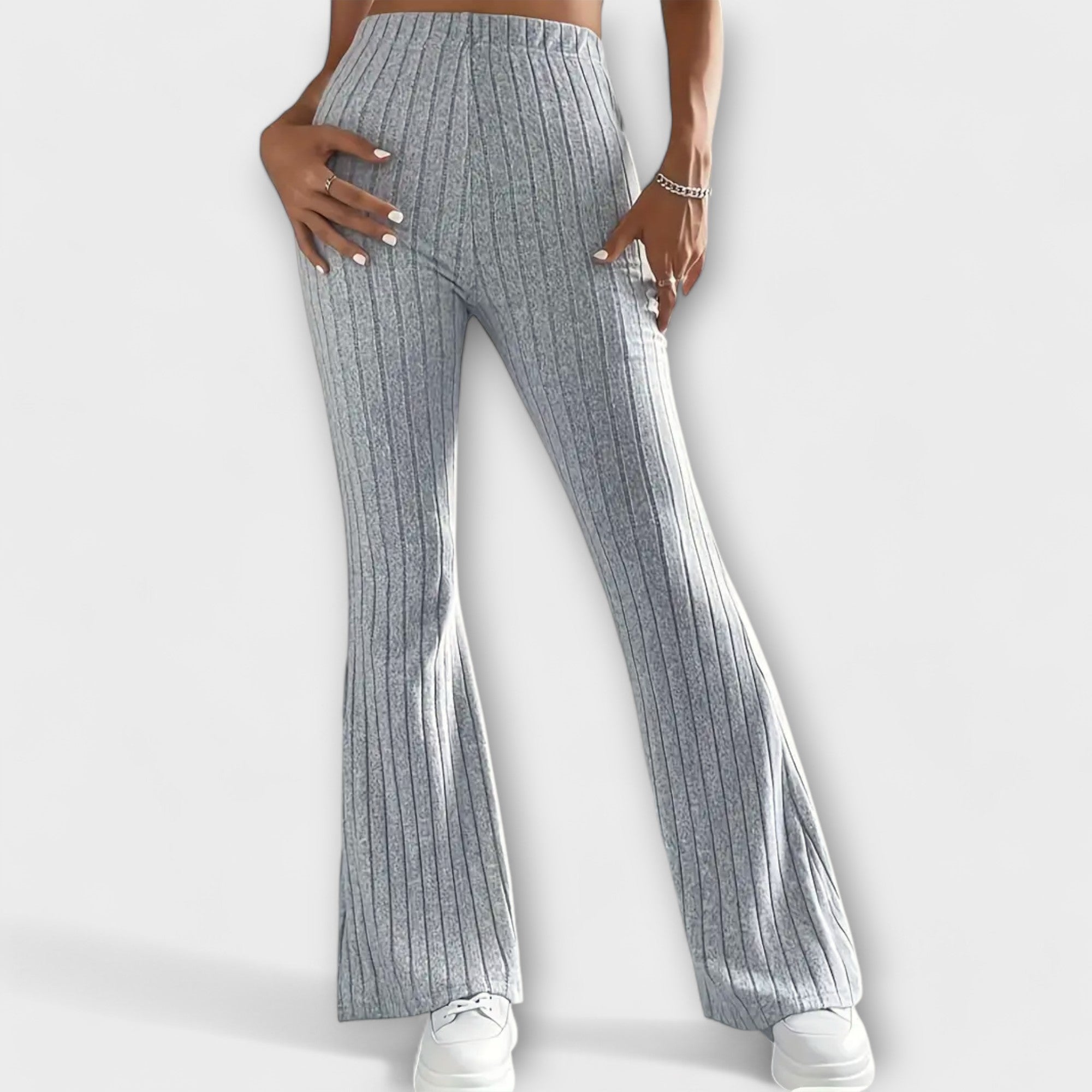 Agnes - Elegante Strikk-bukser