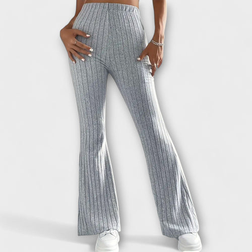 Agnes - Elegante Strikk-bukser