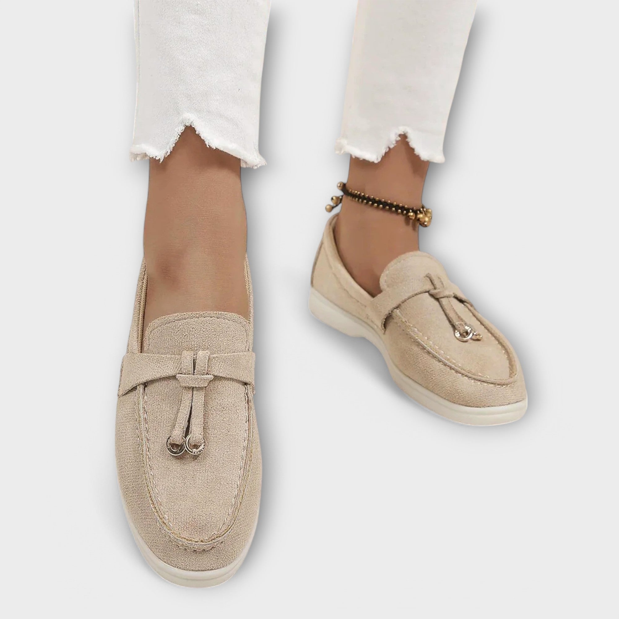 Aurora - Elegante Beige tøfler