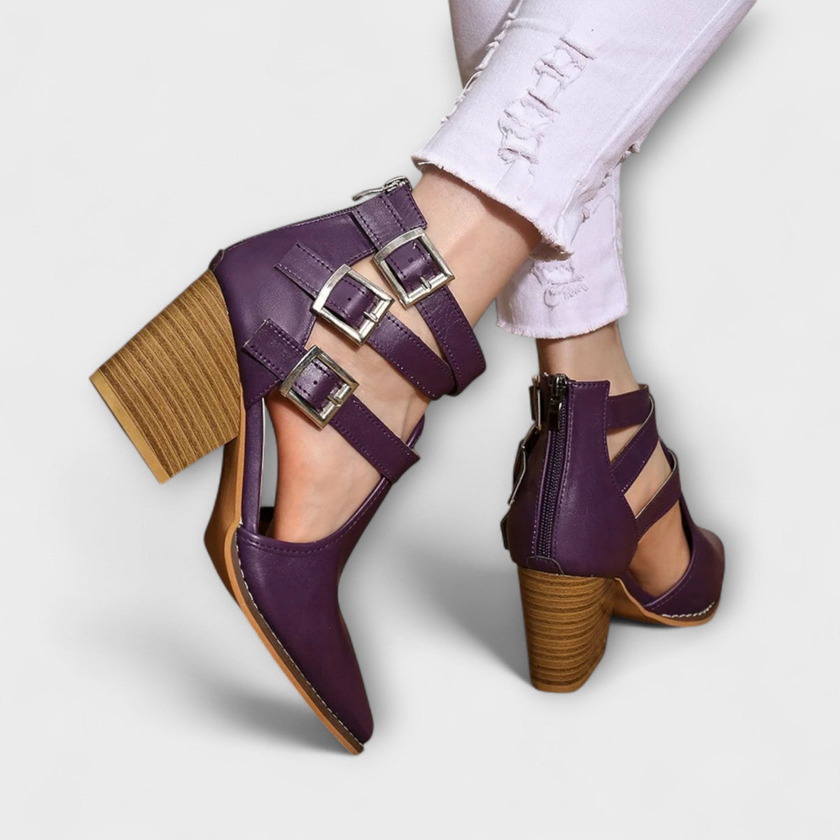 Mari - Lilla Pumps med kryssrem