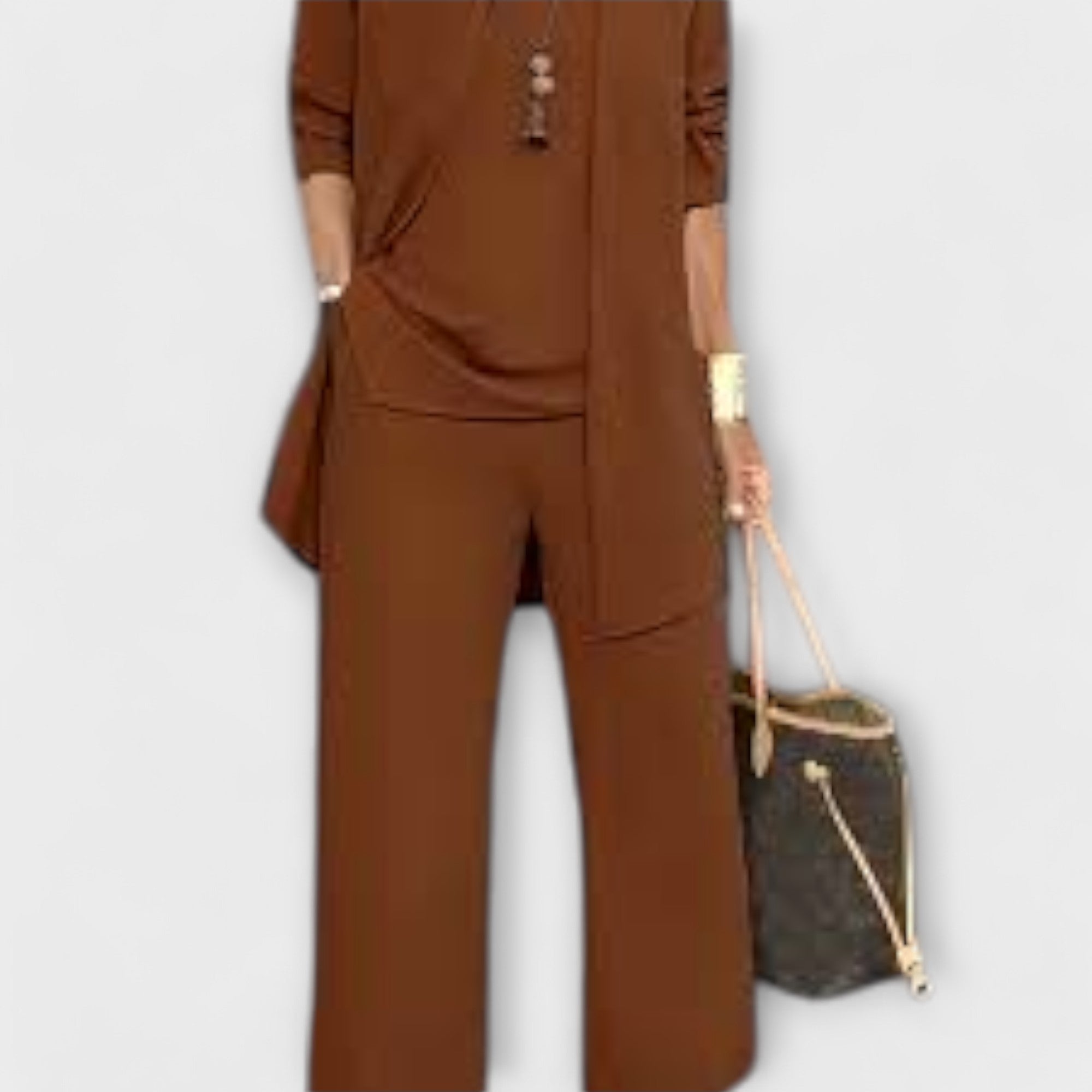 Dagrun - Brune avslappede tre-deler