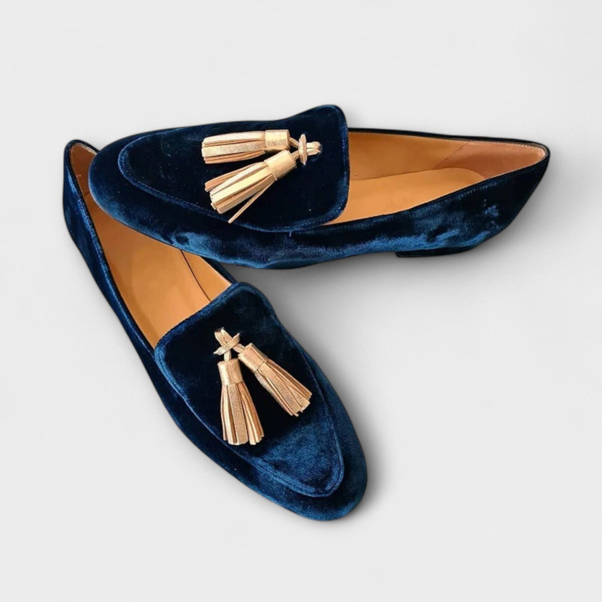 Bente - Nostalgisk loafer med frynser