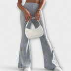 Agnes - Elegante Strikk-bukser