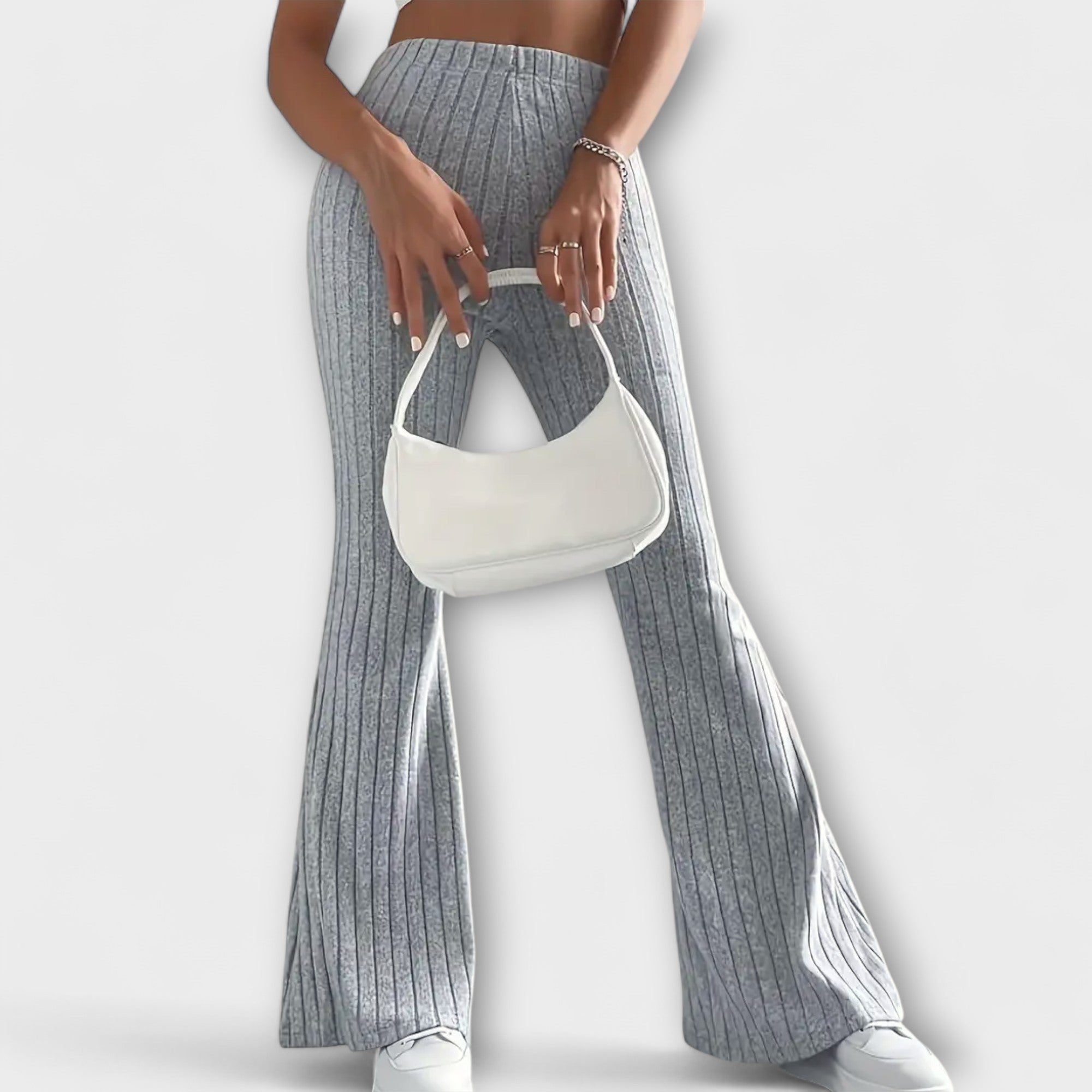 Agnes - Elegante Strikk-bukser