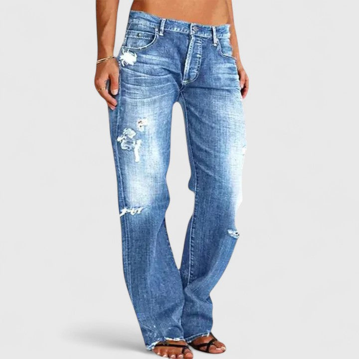 Karin - Elegante Brukte Jeans