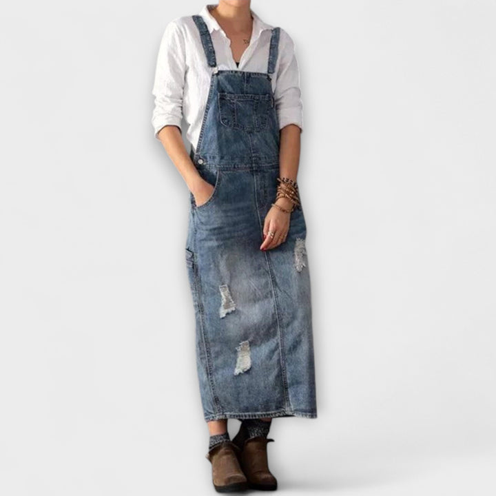 Signy - Nostalgisk denimseleshorts