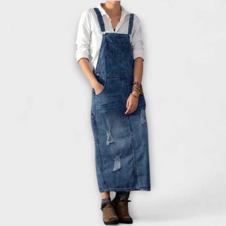 Signy - Nostalgisk denimseleshorts