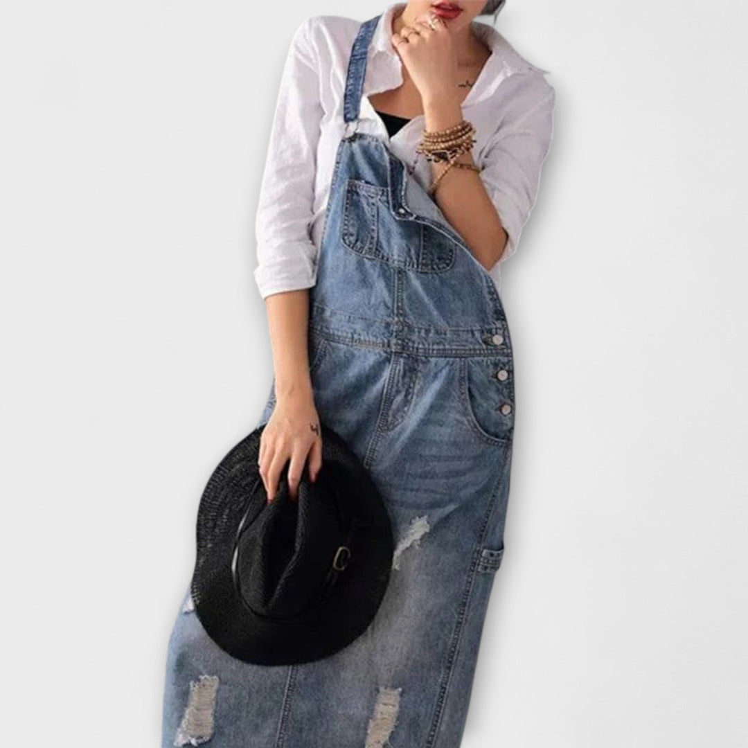 Signy - Nostalgisk denimseleshorts
