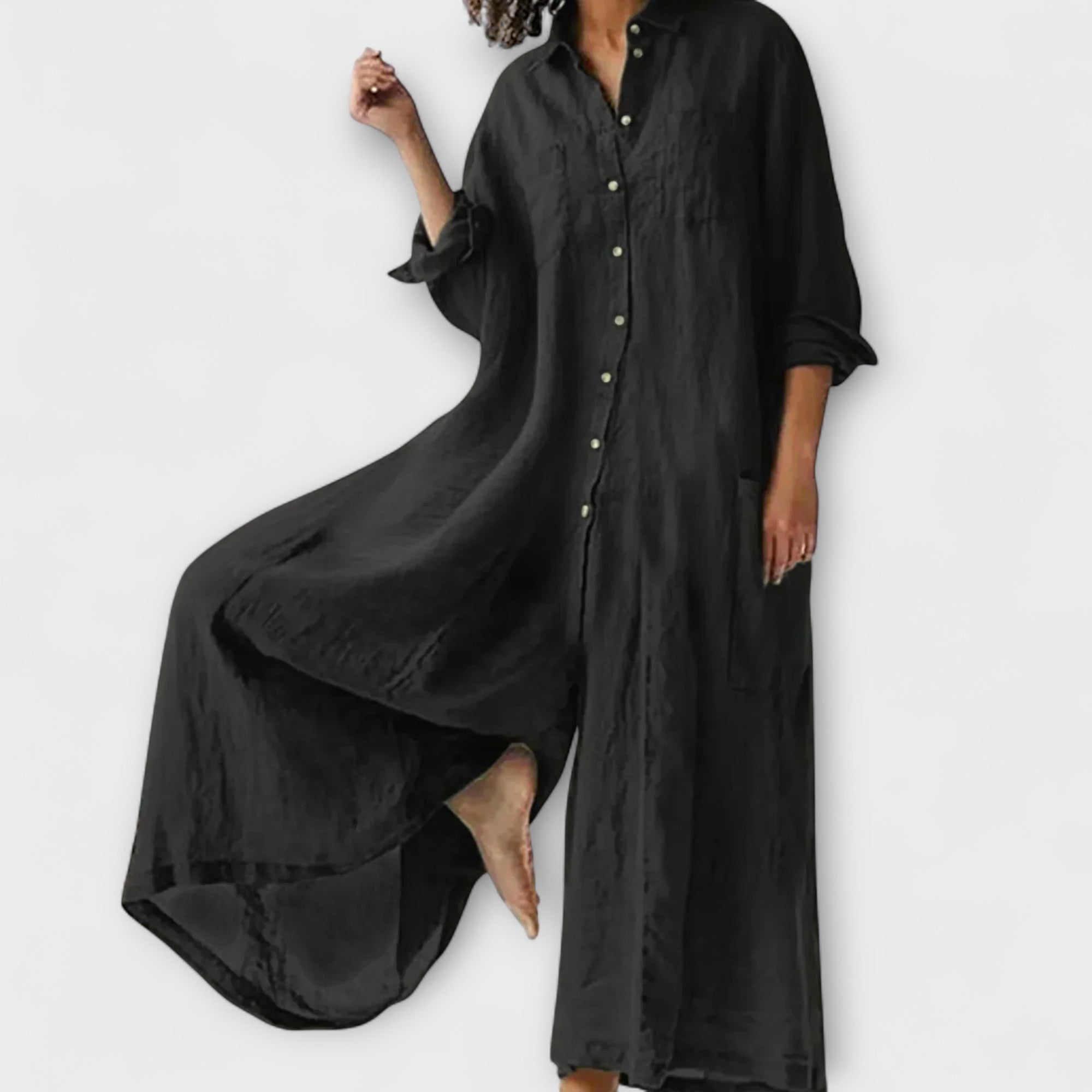 Anne - Behagelig, løs Buksedress