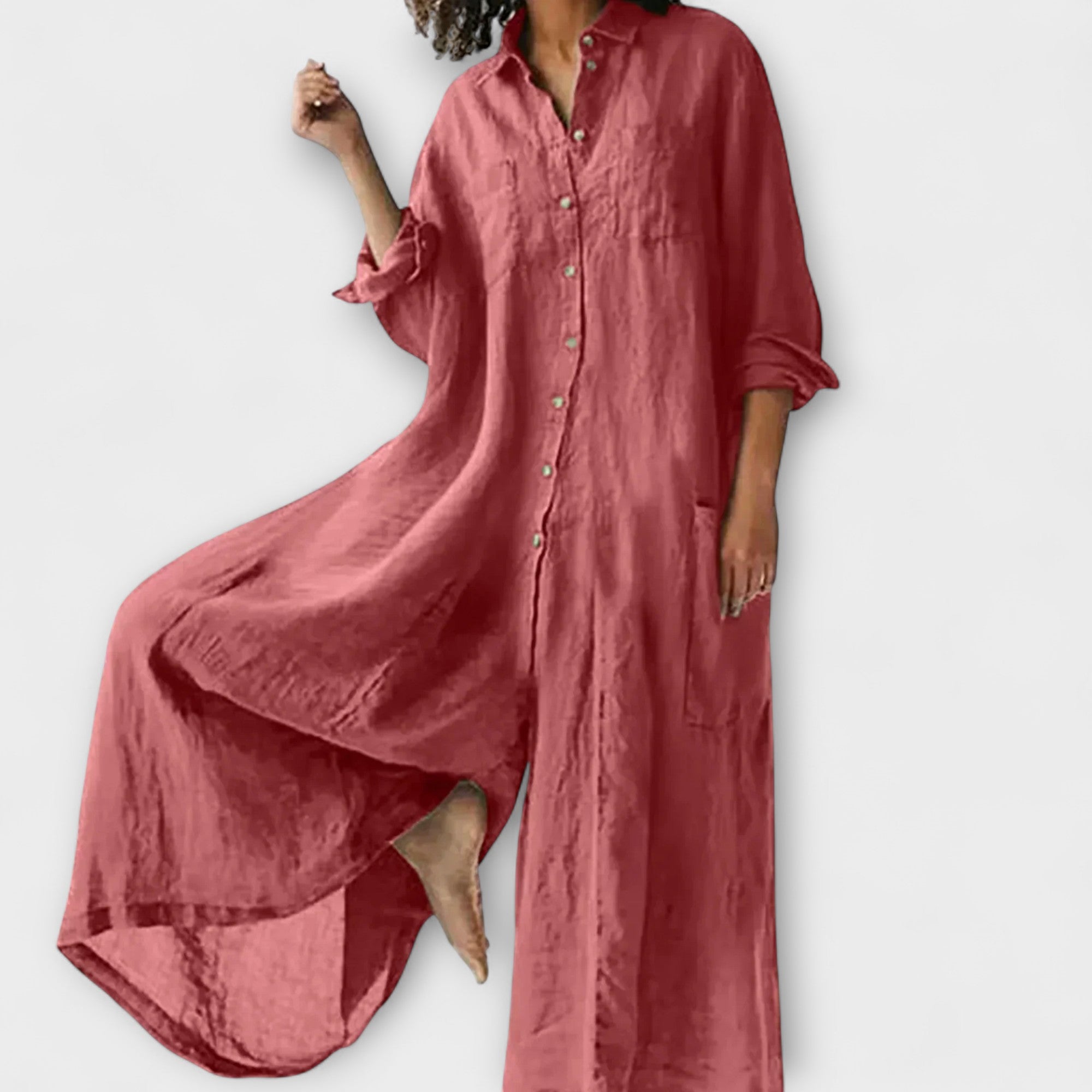 Anne - Behagelig, løs Buksedress