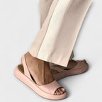 Cathrine - Rosa Blokkhæl Sandaler
