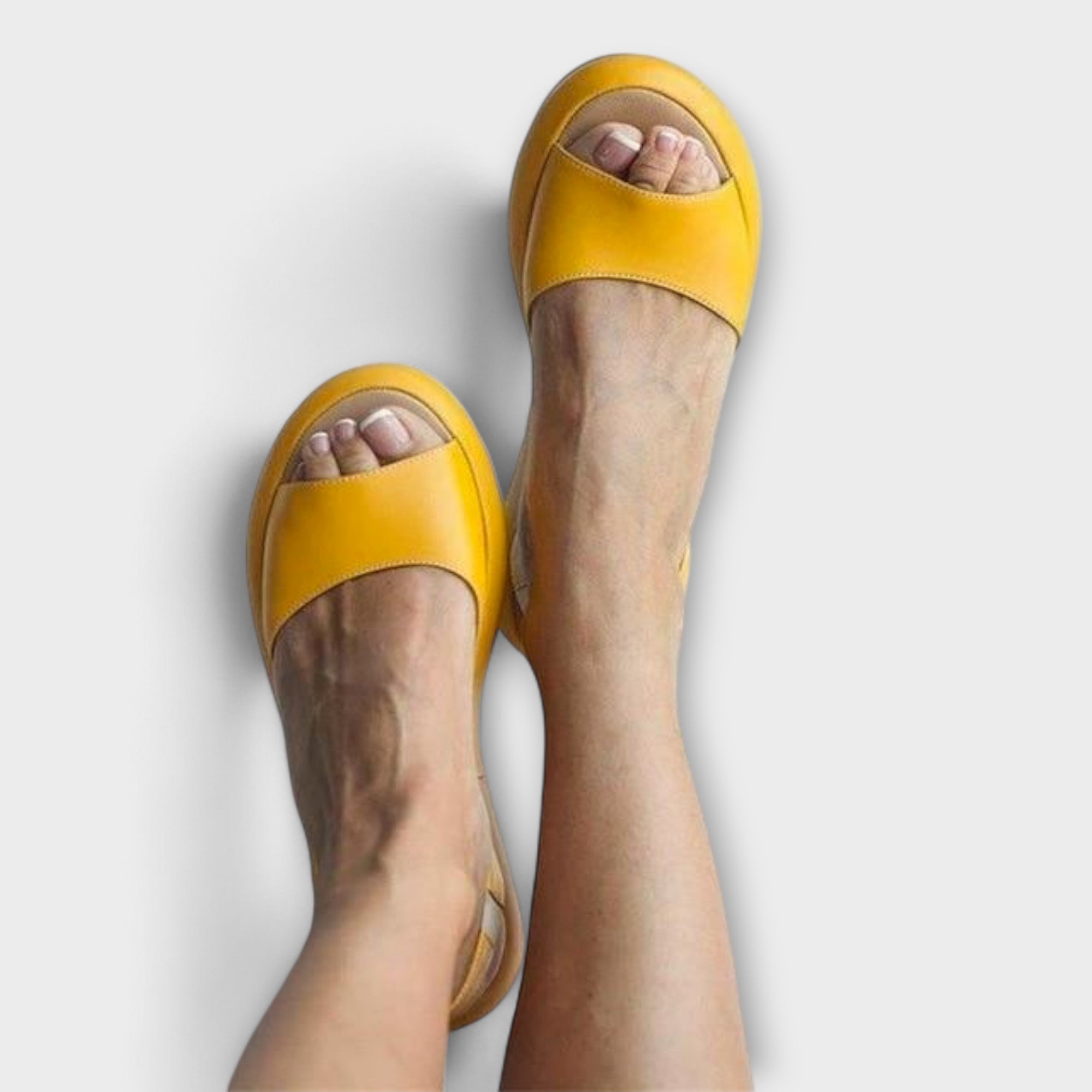 Cathrine - Rosa Blokkhæl Sandaler