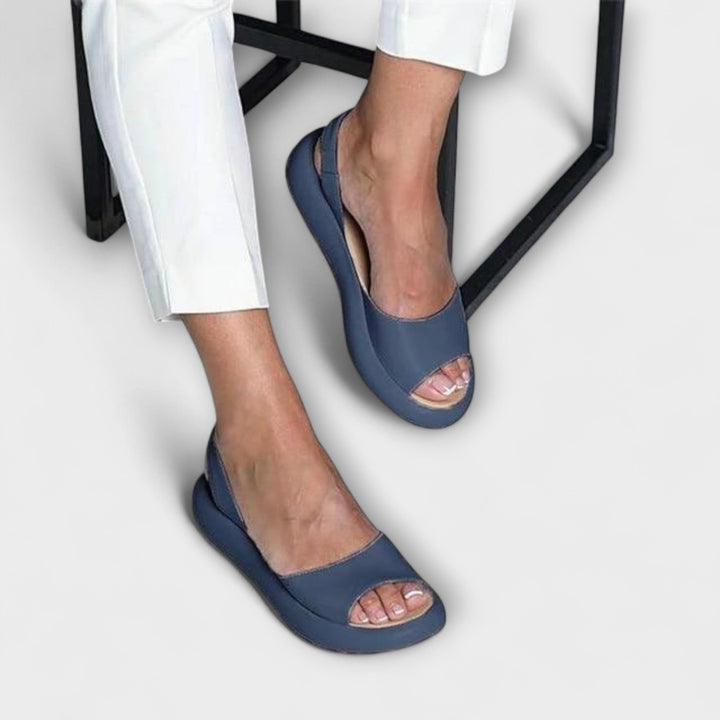 Cathrine - Rosa Blokkhel Sandaler